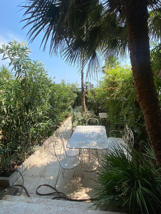 Sea Front Flat Promenade Des Anglais With Garden Niza Exterior foto