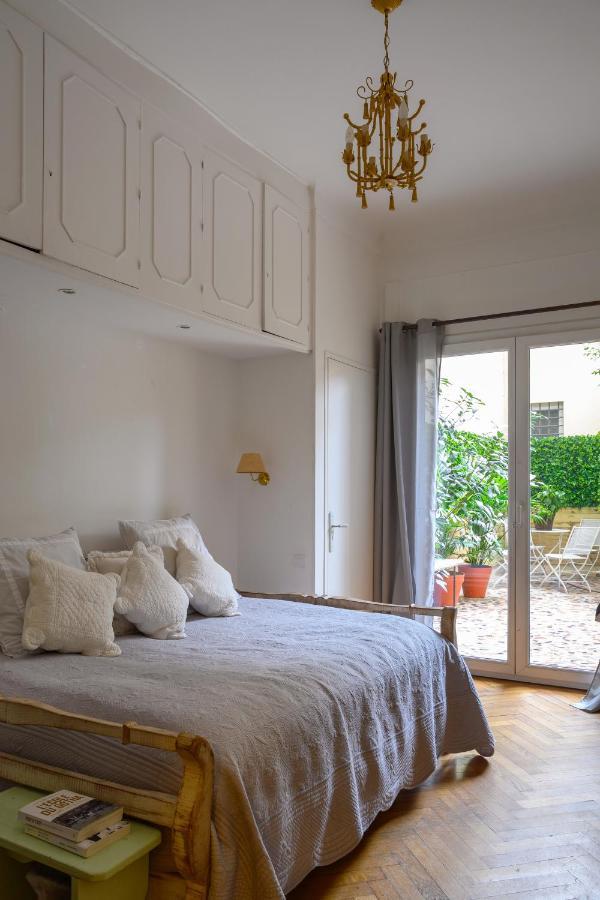 Sea Front Flat Promenade Des Anglais With Garden Niza Exterior foto